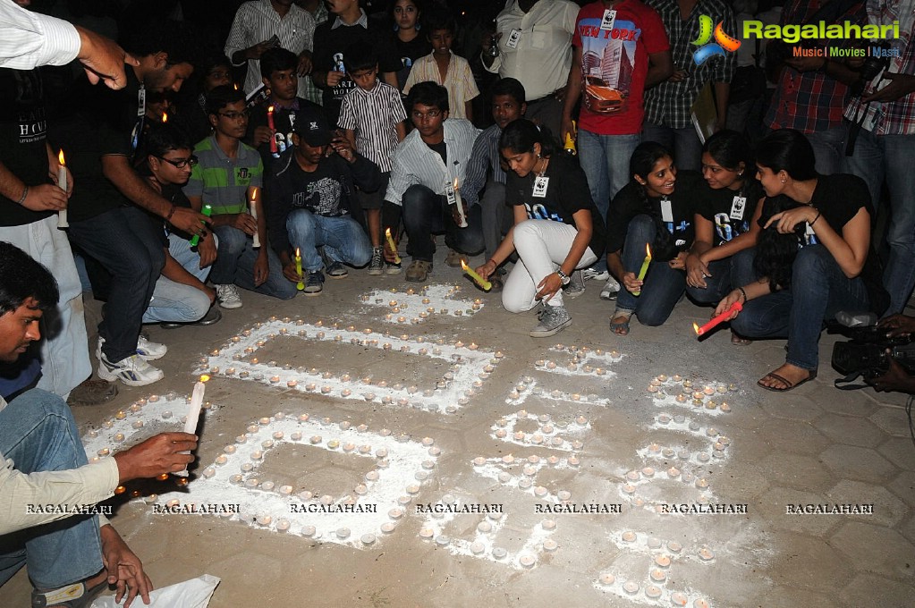 Earth Hour 2012 Switch Off at People's Plaza