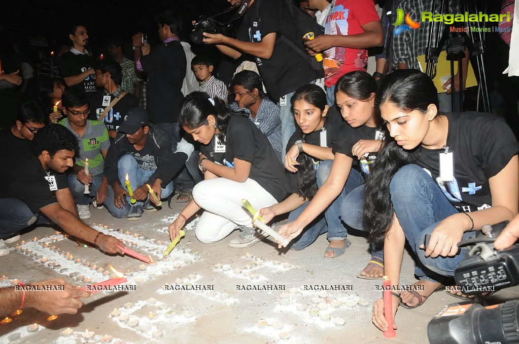 Earth Hour 2012 Switch Off at People's Plaza