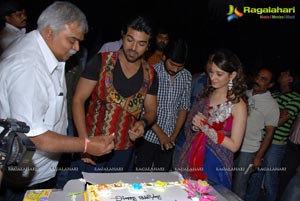 Ram Charan Birthday Celebrations on Racha Sets