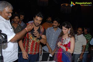 Ram Charan Birthday Celebrations on Racha Sets