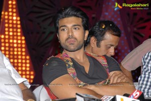 Ram Charan Birthday Celebrations on Racha Sets