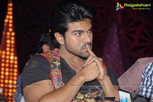 Ram Charan Birthday Celebrations on Racha Sets