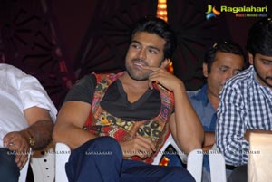 Ram Charan Birthday Celebrations on Racha Sets