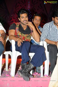 Ram Charan Birthday Celebrations on Racha Sets