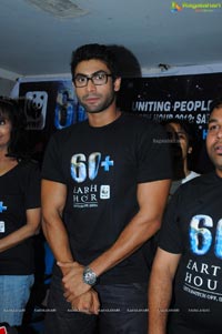 Rana as Brand Ambassador for Earth hour 2012