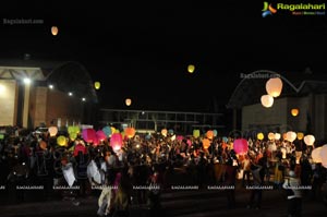 Skylantern Festival at Hyderabad Hitex Ground