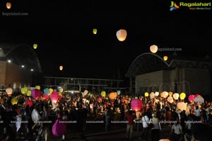 Skylantern Festival at Hyderabad Hitex Ground