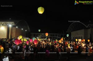 Skylantern Festival at Hyderabad Hitex Ground