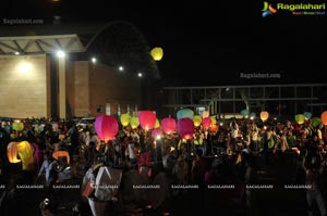 Skylantern Festival at Hyderabad Hitex Ground