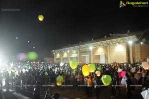 Skylantern Festival at Hyderabad Hitex Ground