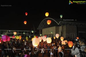 Skylantern Festival at Hyderabad Hitex Ground