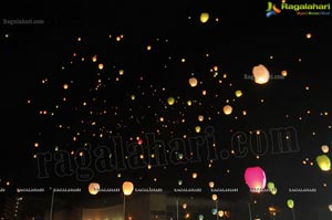 Skylantern Festival at Hyderabad Hitex Ground