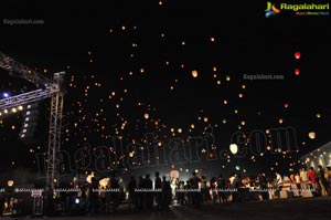 Skylantern Festival at Hyderabad Hitex Ground