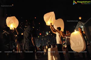 Skylantern Festival at Hyderabad Hitex Ground