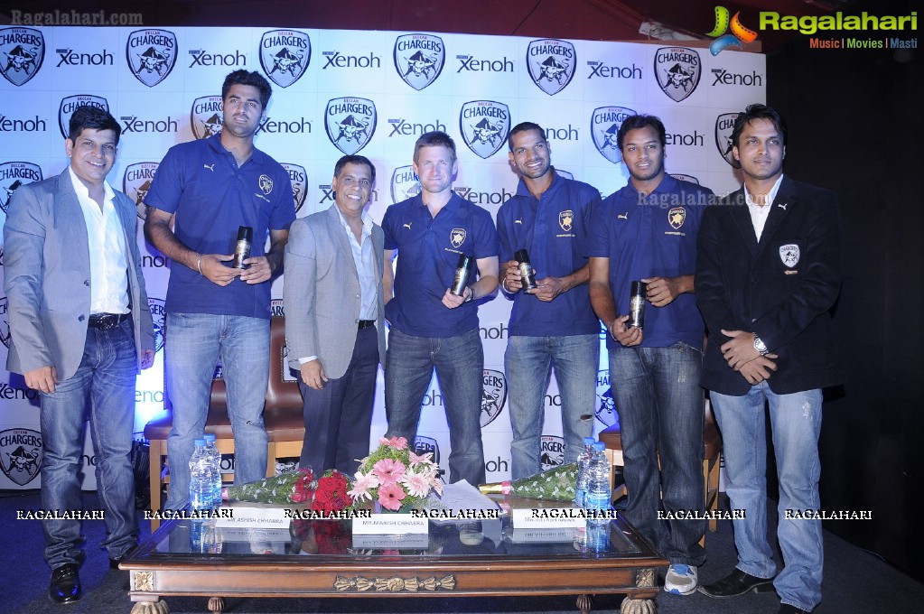 Streax Xenoh-Deccan Chargers Press Meet