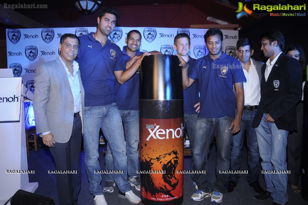 Streax Xenoh-Deccan Chargers Press Meet