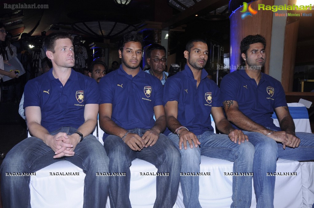 Streax Xenoh-Deccan Chargers Press Meet