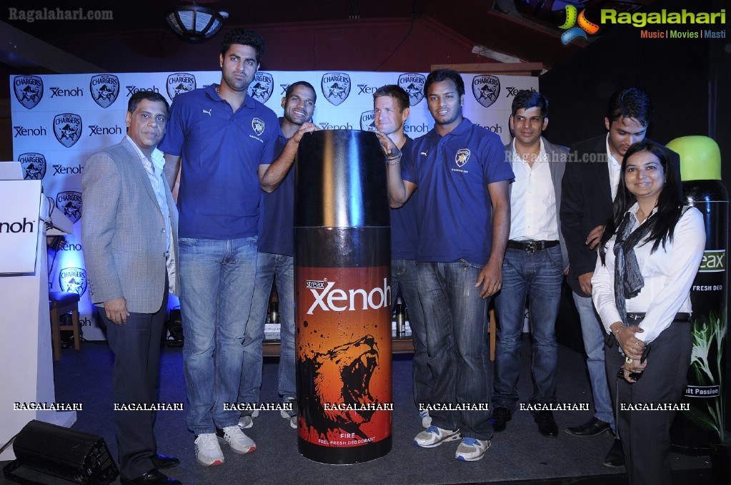 Streax Xenoh-Deccan Chargers Press Meet