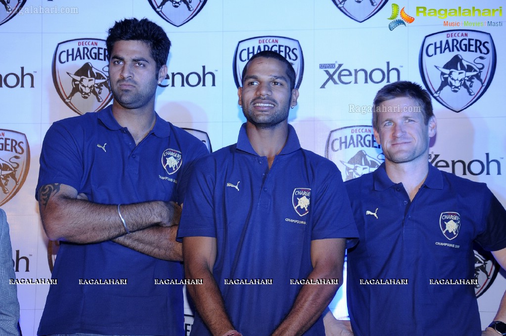 Streax Xenoh-Deccan Chargers Press Meet