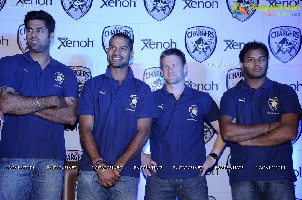 Streax Xenoh-Deccan Chargers Press Meet