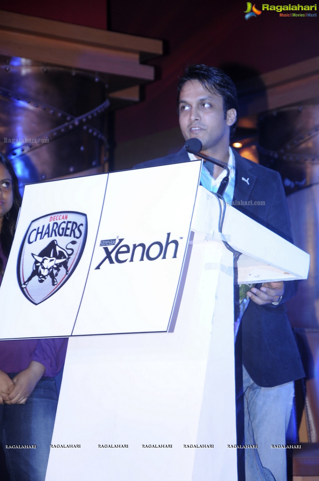 Streax Xenoh-Deccan Chargers Press Meet