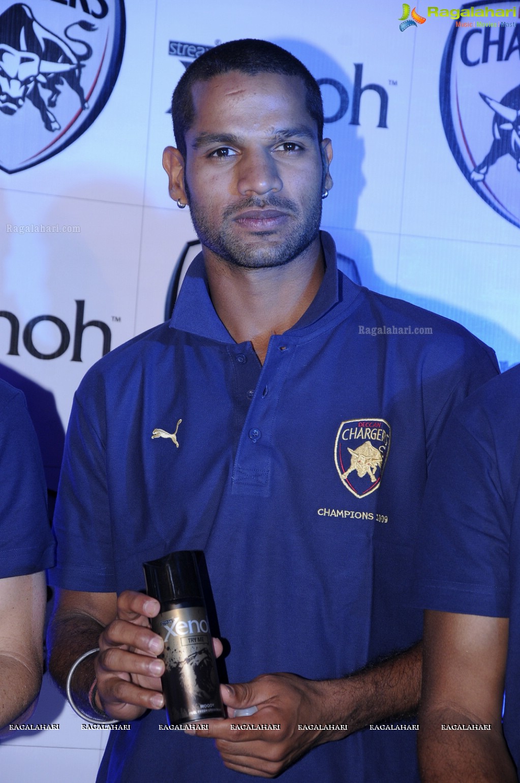 Streax Xenoh-Deccan Chargers Press Meet