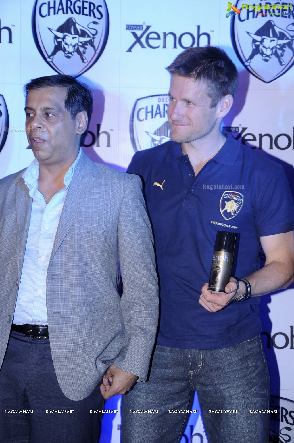 Streax Xenoh-Deccan Chargers Press Meet