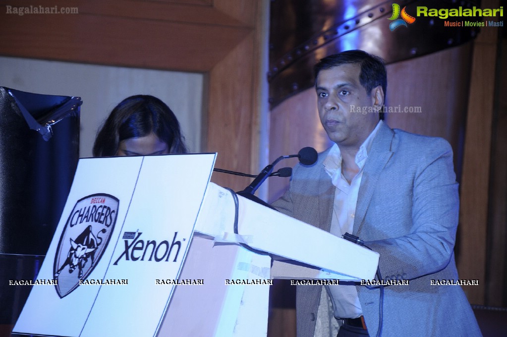 Streax Xenoh-Deccan Chargers Press Meet