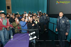 Prabhas with Fans at New Jersy Multiplex