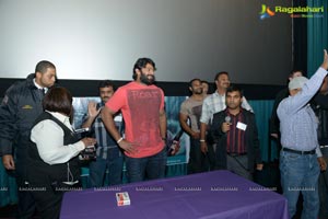 Prabhas with Fans at New Jersy Multiplex