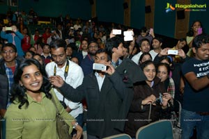 Prabhas with Fans at New Jersy Multiplex