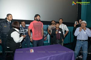 Prabhas with Fans at New Jersy Multiplex