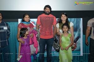 Prabhas with Fans at New Jersy Multiplex