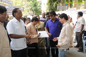 Telugu TV Actors Protest