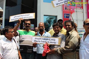 Telugu TV Artists Protest at Maa TV