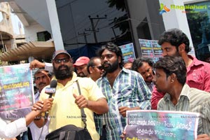 Telugu TV Artists Protest at Maa TV