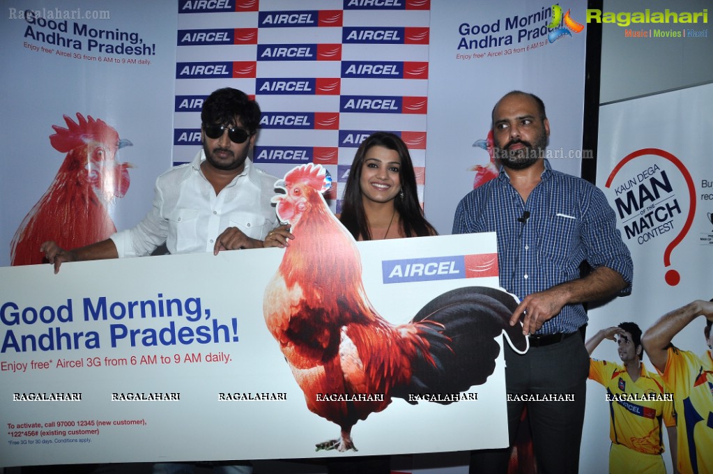 Tashu Kaushik launches Aircel 3G New Plans