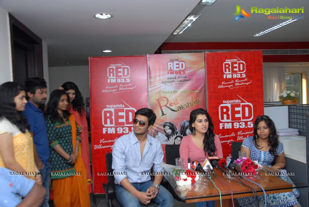 Nikhil and Archana at Red FM Rakshasi