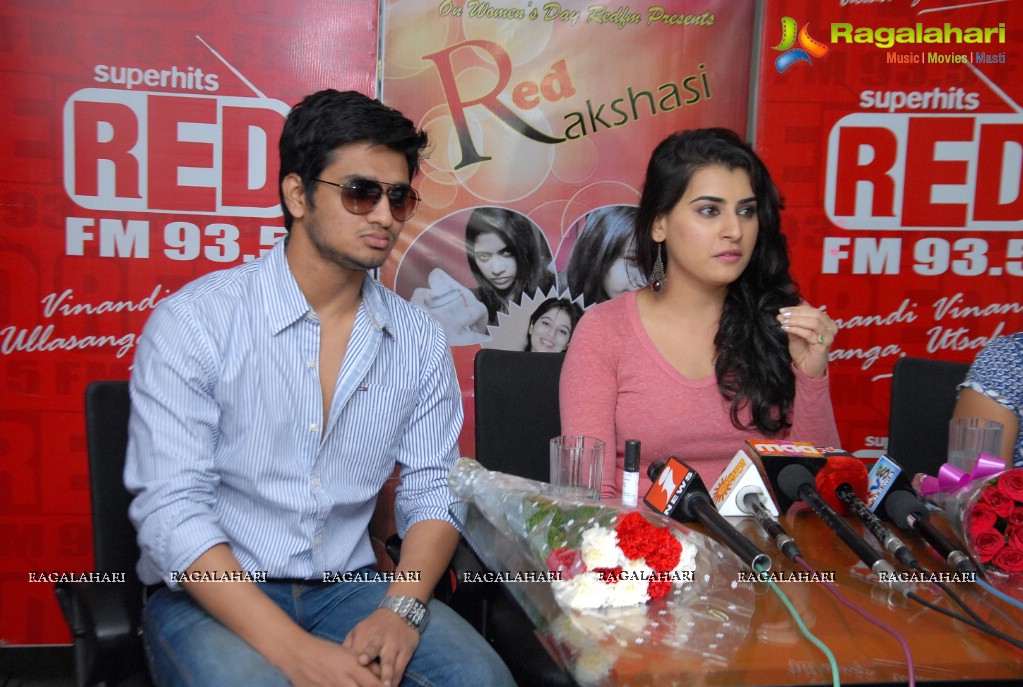 Nikhil and Archana at Red FM Rakshasi
