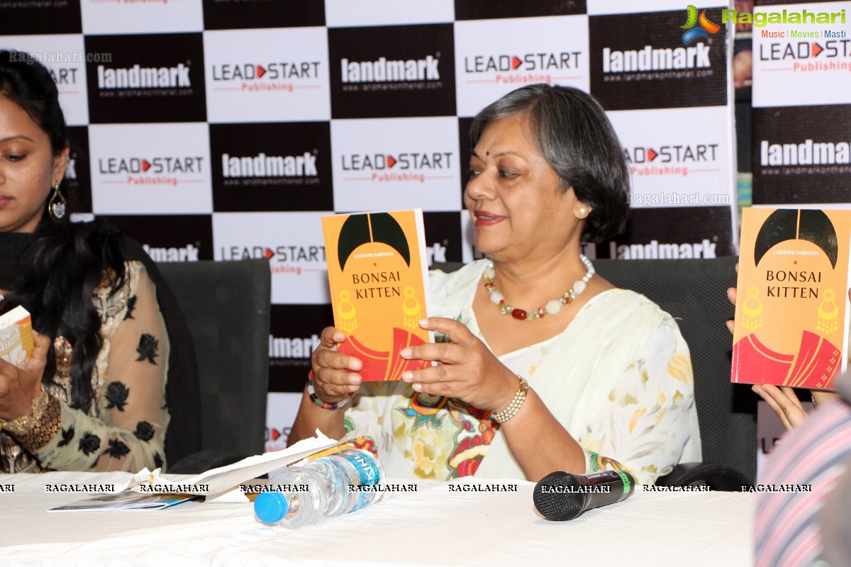 Amala and Suma launches 'Bonsai Kitten' Book at Landmark, Hyderabad