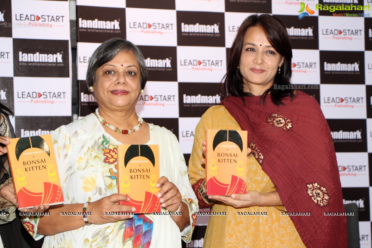 Amala and Suma launches 'Bonsai Kitten' Book at Landmark, Hyderabad