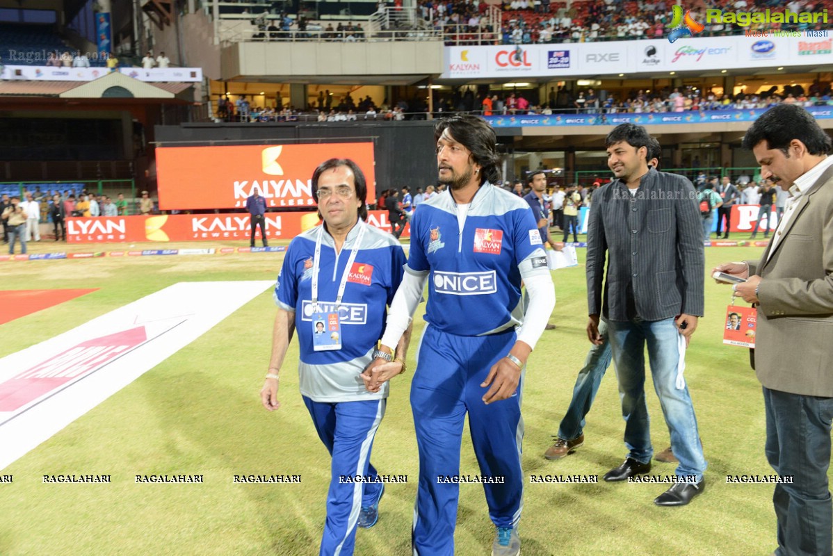 CCL 3 Finals: Telugu Warriors Vs Karnataka Bulldozers