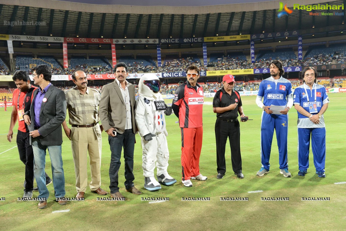 CCL 3 Finals: Telugu Warriors Vs Karnataka Bulldozers