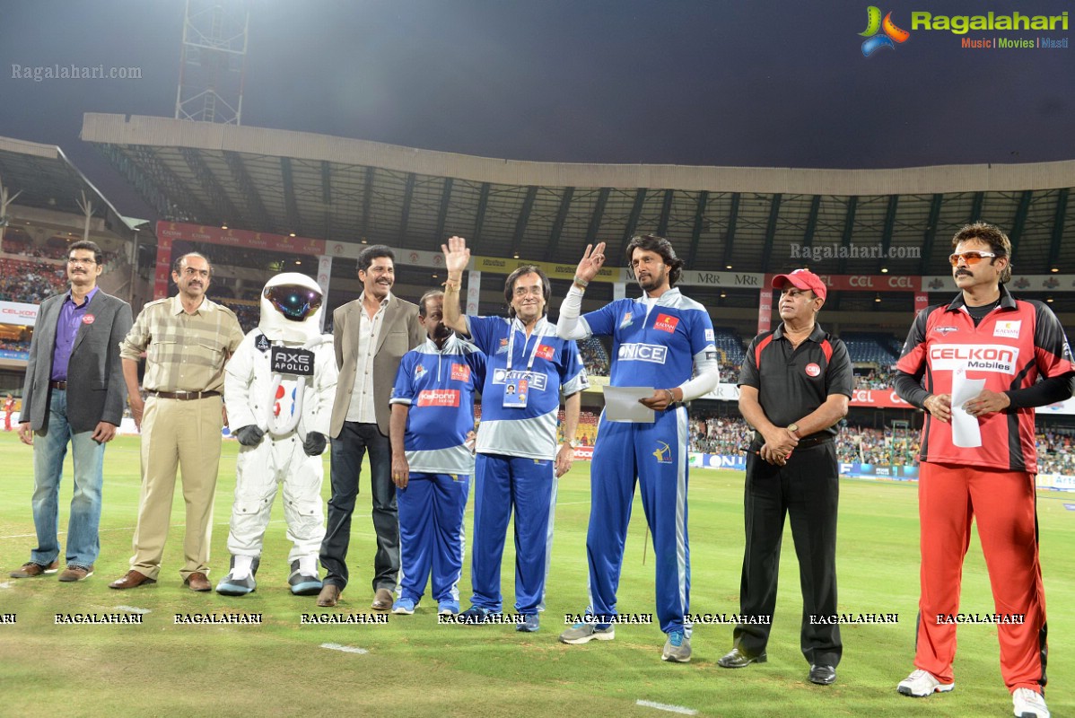 CCL 3 Finals: Telugu Warriors Vs Karnataka Bulldozers