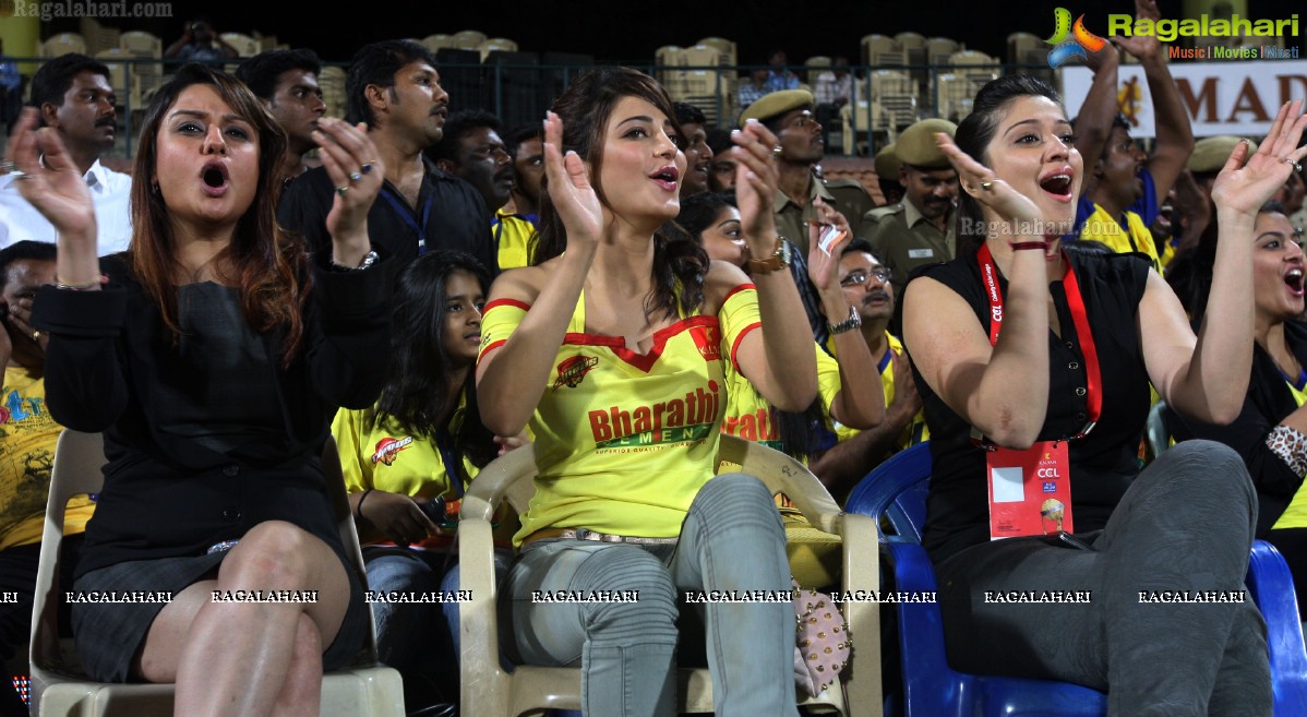 CCL 3: Chennai Rhinos vs Bengal Tigers Match