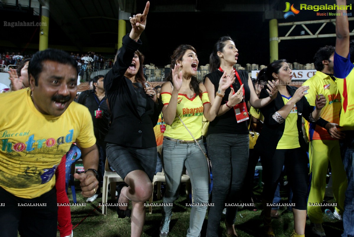 CCL 3: Chennai Rhinos vs Bengal Tigers Match