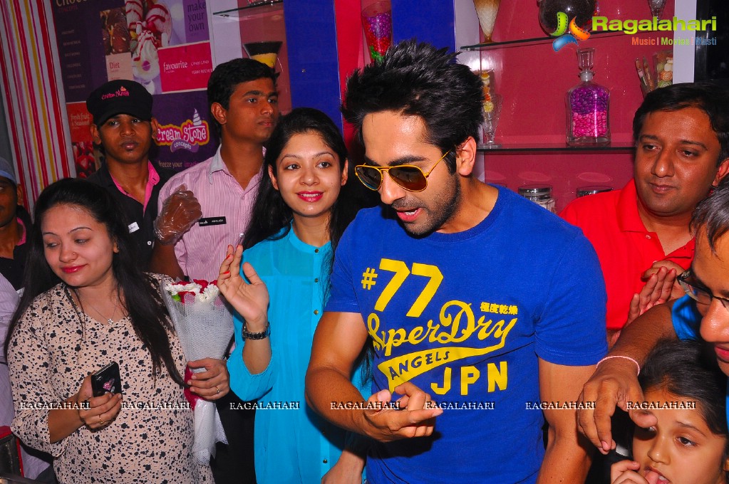 Ayushman Khurana launches Cream Stone First Premium Mr. Alphanso Mango Ice Cream Flavor