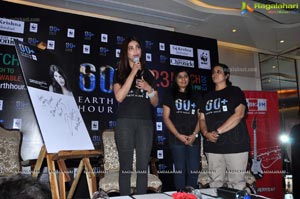 Shruti Haasan Earth Hour 2013 Hyderabad