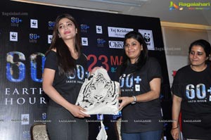 Shruti Haasan Earth Hour 2013 Hyderabad