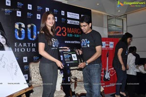 Shruti Haasan Earth Hour 2013 Hyderabad